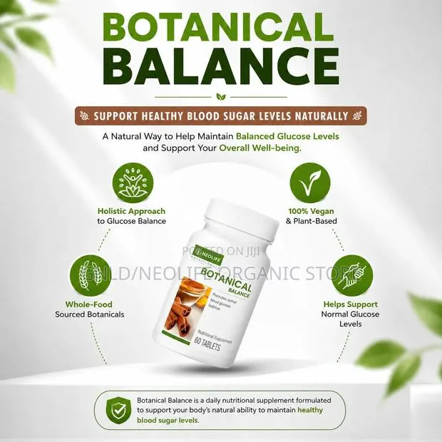 Botanical Healthy Balance (Control Your Blood Glucose) 60 Tablets · Photo 1