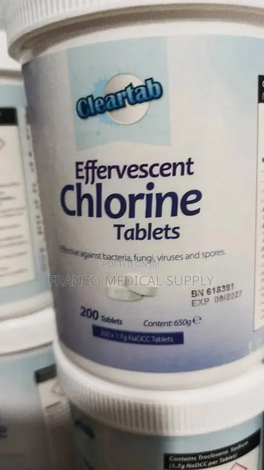 Chlorine Tablets (200 Tablets) · Photo 1