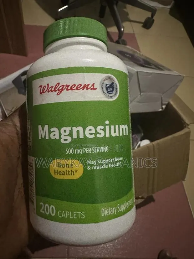 Walgreen Magnesuim- 500mg, 200 Tablets · Photo 1