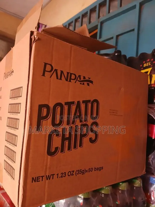 Panpan Potatoes Chips 35gx50 · Photo 1