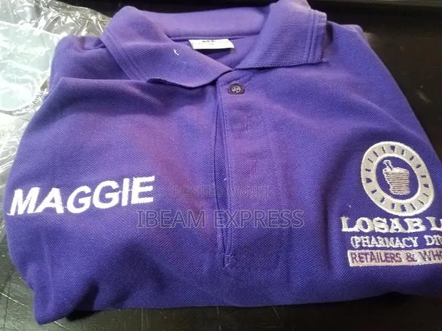 Embroidery on Lacoste · Photo 1