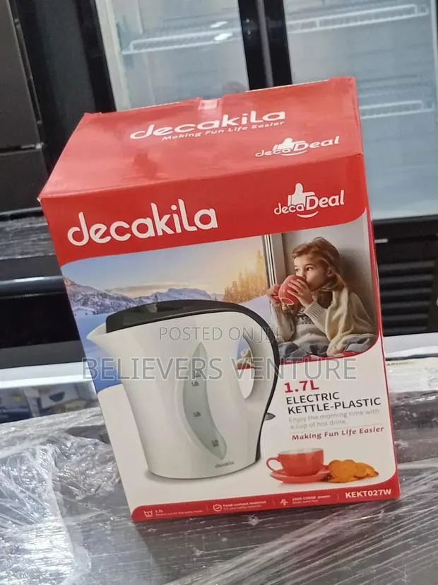 Boil Water Faster With the Decakila 1.7l Electric Kettle! · Photo 1