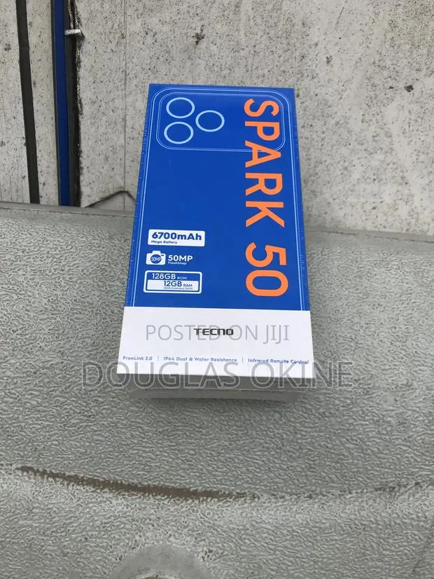 New Tecno Spark 50 128 GB Black · Photo 1