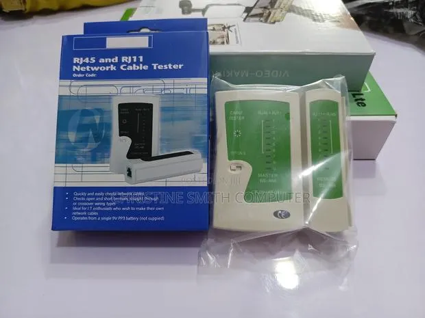 RJ45 and RJ11 Network Cable Tester · Photo 1