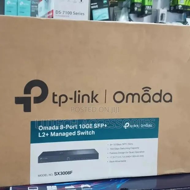 Tp Link 8 Port 10ge Spf+ L2+ Managed Switch(Sx3008f) · Photo 1