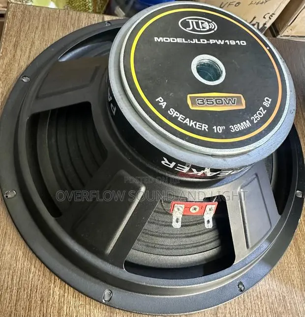 JBL —Pw1910 (10 Inches) Naked Speaker 350 Watts · Photo 1