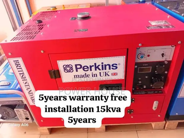 Energetic Zone Dock 15kva 16500watts Perkins Diesel · Photo 1