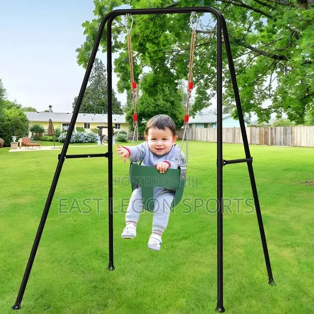 Baby Swing Toddler 1 to 8 Years Metal Frame 2 in 1 · Photo 1