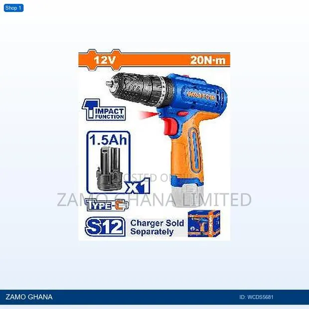 Cordless Impact - Wcds5681 · Photo 1