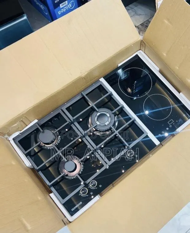 Extremely Quality Kenwood 90cm 2 Electric + 4 Gas Hob(Black) · Photo 1