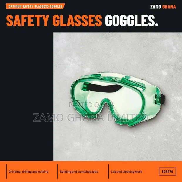 Optimum Safety Glassess Goggles - SGS770 · Photo 1