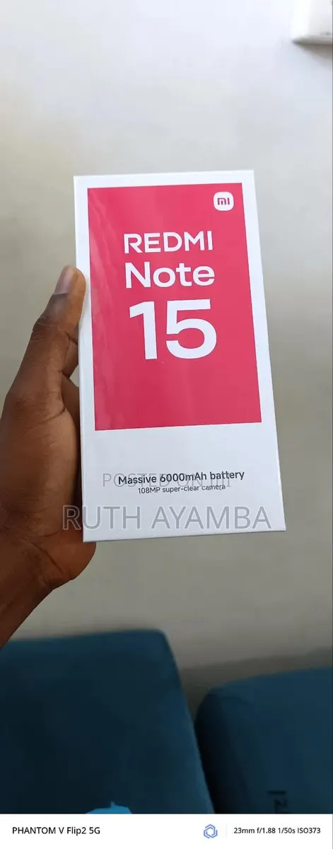 New Xiaomi Redmi Note 15 128 GB Black · Photo 1