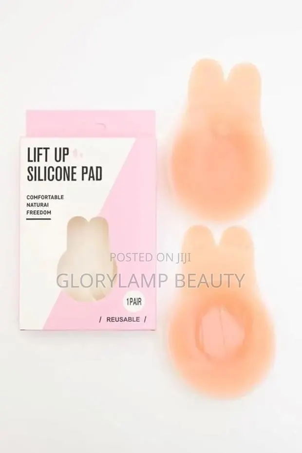 Lift Up Silicone Pad – Invisible Reusable Rabbit Ear Nipple Covers · Photo 2