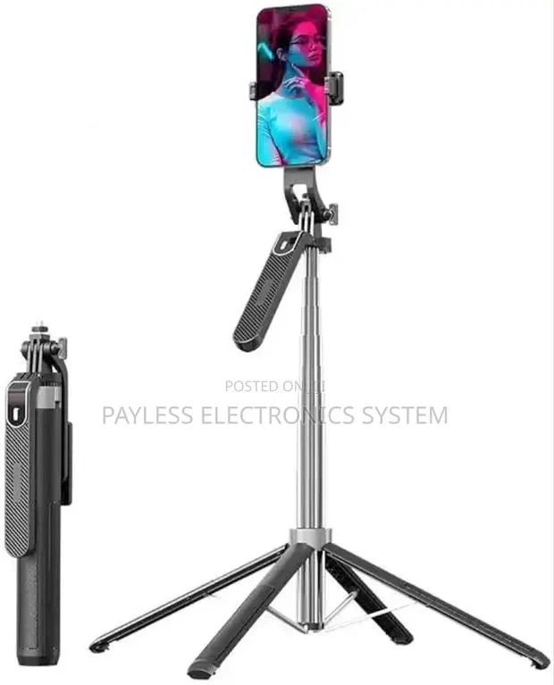 P180 Selfie Stick Quadripod 1.8m Extendable Anti-shake Selfie Stick · Photo 1