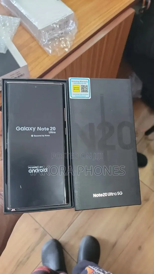 New Samsung Galaxy Note 20 Ultra 5G 128 GB Black · Photo 1