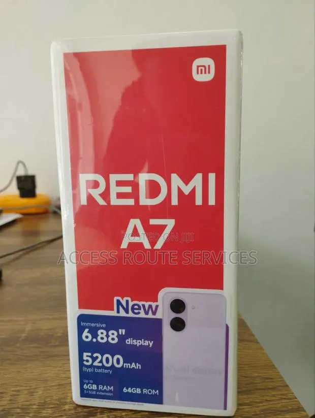 New Xiaomi Redmi 7 64 GB Black · Photo 1