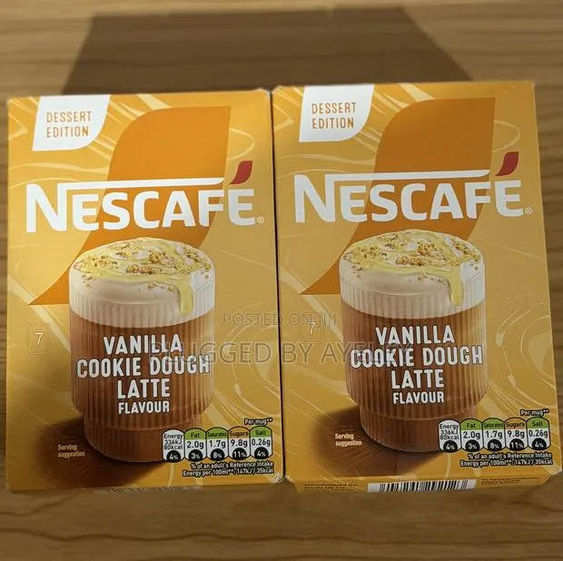 Nescafe. Vanilla Cookie Dough Latte Flavour · Photo 1