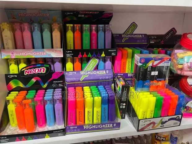 Yalong Highlighters – Different Colours Available | Wholesale & Retail · Photo 1