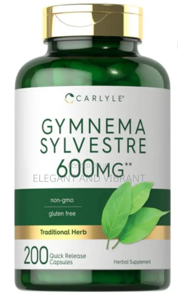 Gymnema Sylvestre Leaf Extract 600mg | 200 Capsules · Photo 1