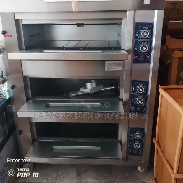 3 Deck 6 Trays Commercial Gas Bakery Oven · Photo 1