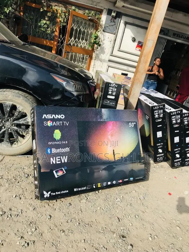 Check Out 50 Inch Crystal Android Asano Smart Tv · Photo 1