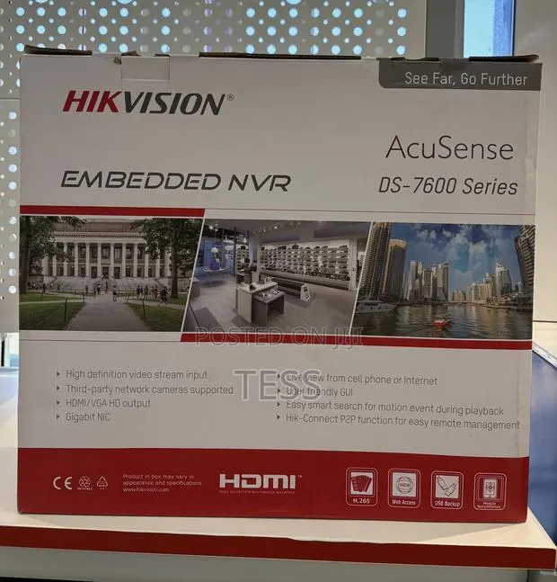 Hikvision 32ch 16 Poe /8mp Acusense NVR 7632nxi-/16p(D) · Photo 1