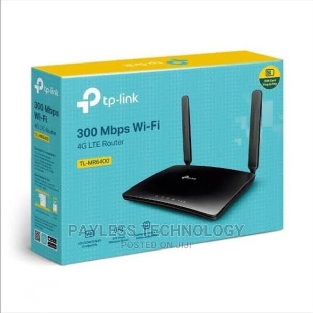 Tp-link 4G LTE Tl-mr6400 Wifi Router · Photo 1