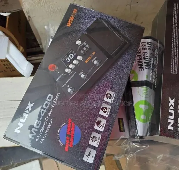 NUX MG-400 Is a Dual-DSP Modeling Guitar, Bass Acoustic Effect Pedal · Photo 1