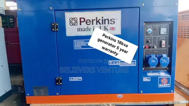 Perkins 18KVA Generator – Strong Power, Built to Last · Photo 1