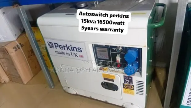 Correct Perkins Engine 15kva 16500watt Diesel Generator · Photo 1