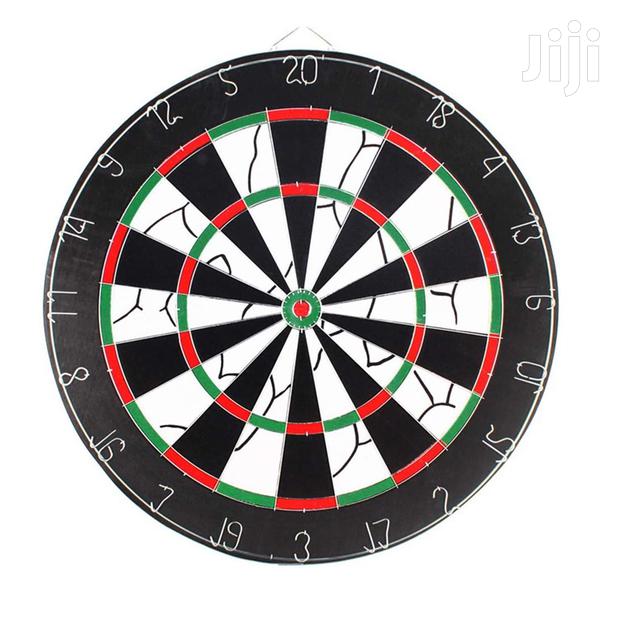 Super Big 17 Inches Double Sided Flocked Dart Board Game · Photo 3