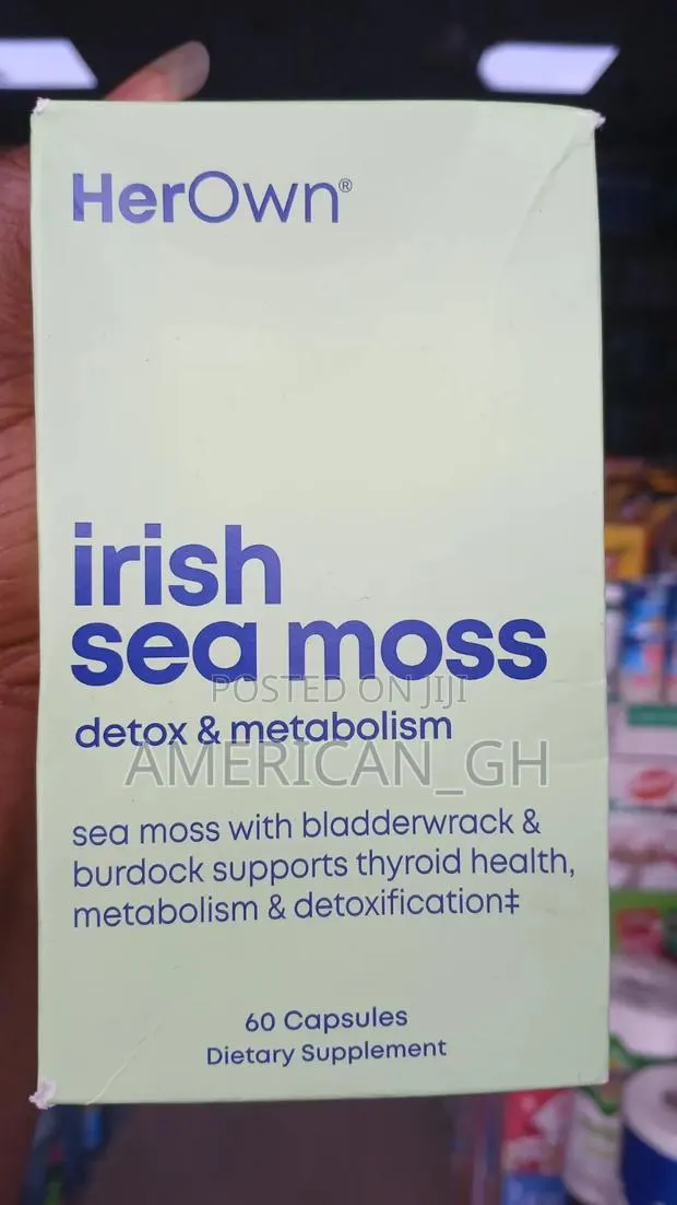 Irish Sea Moss Detox and Metabolism, 60 Capsules · Photo 1