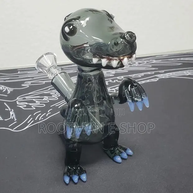 Colorful Dinosaur Style Glass Bong Pipes Kit · Photo 1