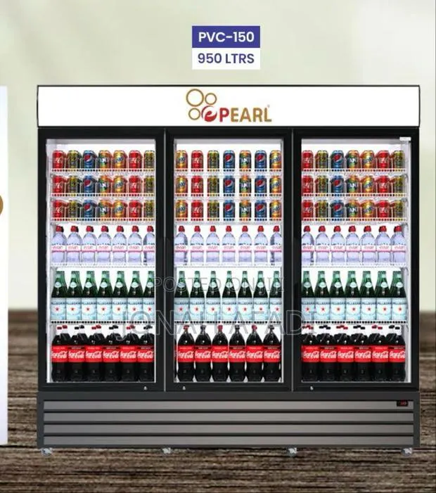 Pearl 950liters 3doors Display Fridge/Beverage Cooler PVC150 · Photo 1