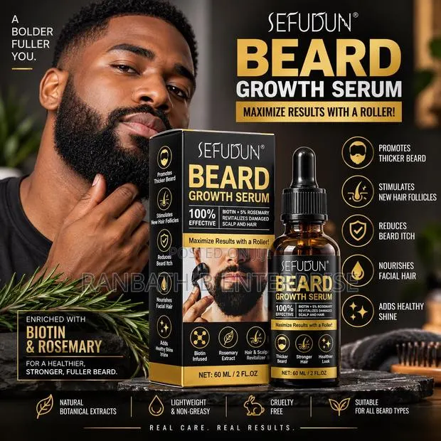 SEFUDUN Biotin Rosemary Beard Growth Serum · Photo 1