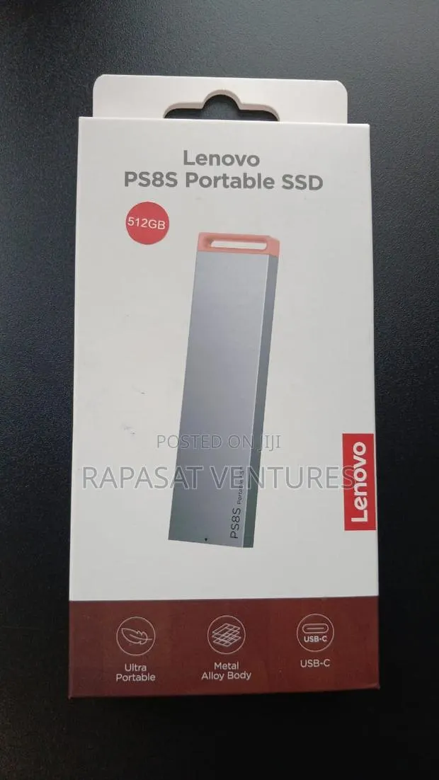 Lenovo 512gb Portable SSD Ps8s · Photo 1
