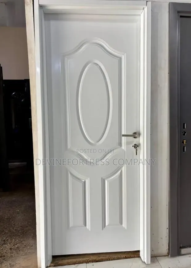 Wooden Metal Bedroom White Door · Photo 1