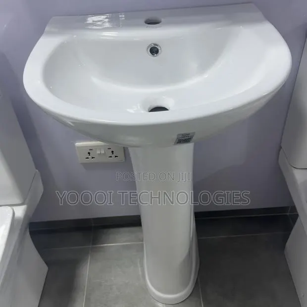 Frencia Ceramic Pedestal Basin Only · Photo 1