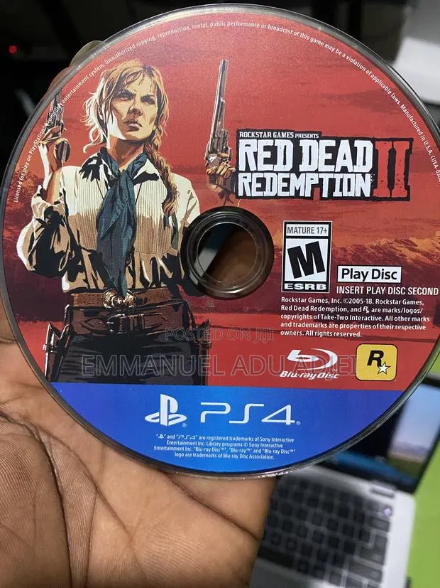 Red Dead Redemption 2 Disk for Ps4 · Photo 1