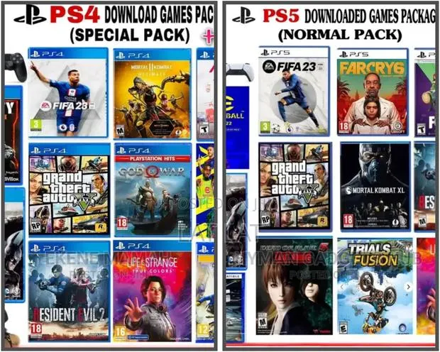 Ps4/Ps5 Special Package for Offline/Online · Photo 1