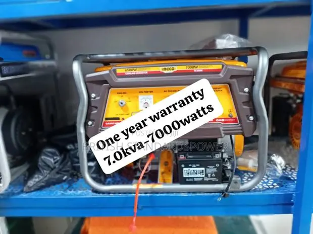 Fuel Conserving 7.0kva Petrol Generator Set Petrol · Photo 1