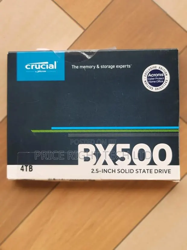 Brand New 4tb SSD Sata Crucial Hard Drive · Photo 1