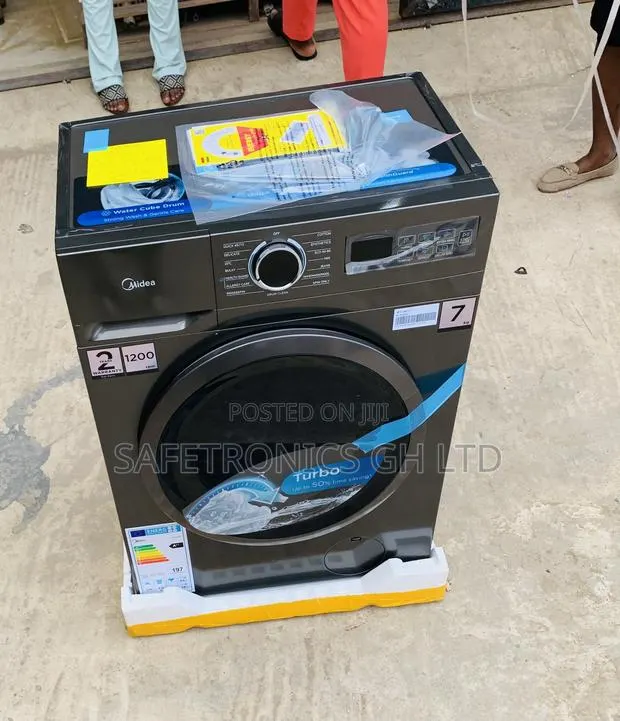 Exclusive Grey Nasco 8kg Front Load Washing Machine-Nasfl-J8kg-S · Photo 1