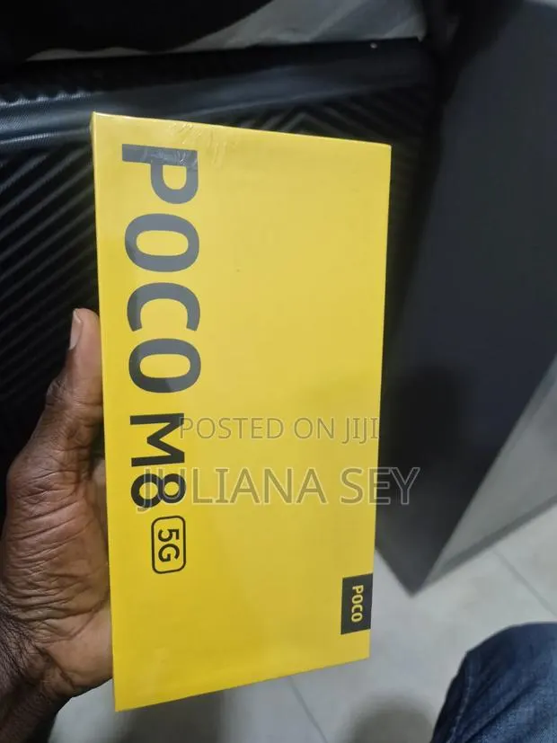 New Xiaomi Poco M8 256 GB Black · Photo 1