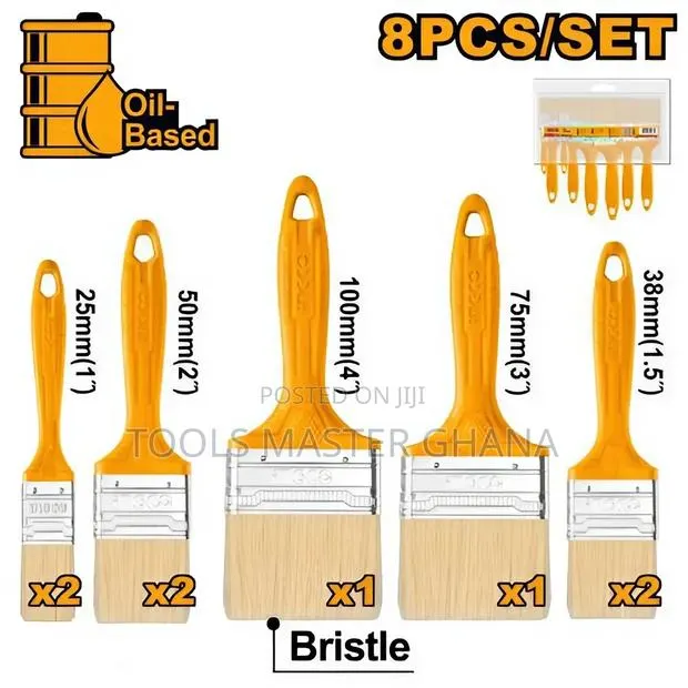 8 Pcs Paint Brush Set - Chptb7860801 · Photo 1