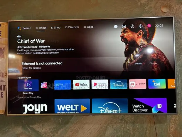 Sony Android 65 Inches Smart,Digital Satellite ,Bluetooth Tv · Photo 1