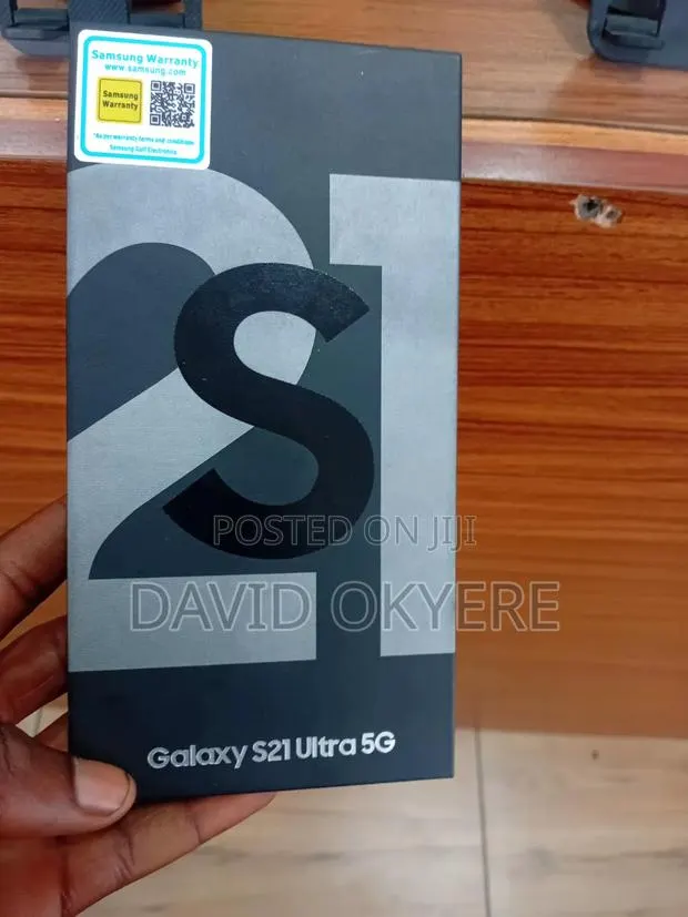 New Samsung Galaxy S21 Ultra 5G 128 GB Silver · Photo 1