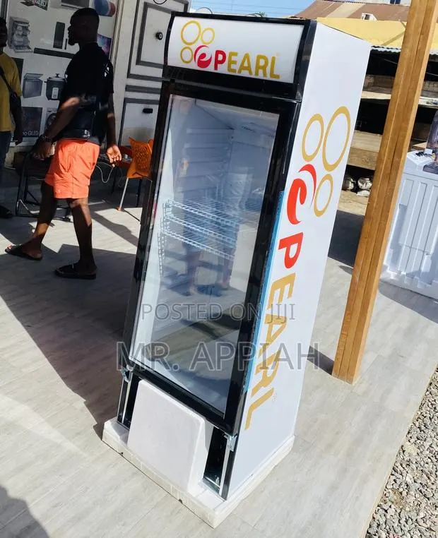 Super Cooling Pearl Single Door Display Fridge(PVC-316). · Photo 1