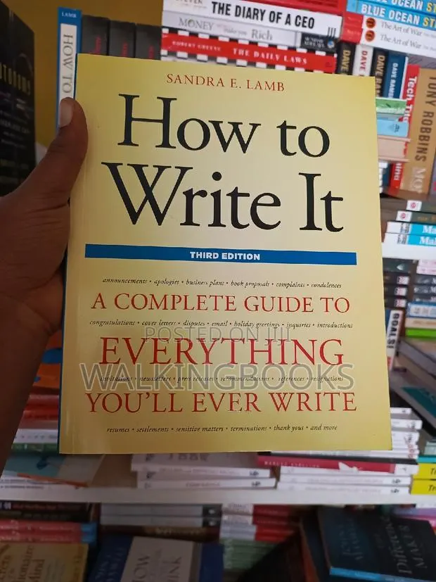 How to Write · Photo 1