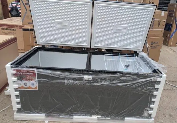 Get Unique Zara 900fl- S. 725l Double Door Chest Freezer(Dark Gray). · Photo 1